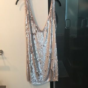 Free People sequence pink sip dress.